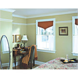 5/8" x 5-9/16" x 8' Medium Density Fibreboard Ultra Light Primed Colonial Baseboard Moulding