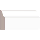 7/16" x 1-3/16" x 7' Finger Jointed Pine Primed Colonial Stop Moulding