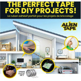As Seen On TV 10' Multifunctional Reusable Double-Sided Tape - 3 Pack