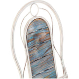 Weathered Wood Folding Bistro Set - 3 Piece