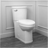 4.8 L Decor High Efficiency Elongated Toilet - with Concealed Trapway, 16.5" Right Height, White