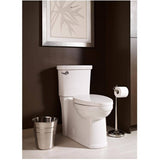 4.8 L Decor High Efficiency Elongated Toilet - with Concealed Trapway, 16.5" Right Height, White
