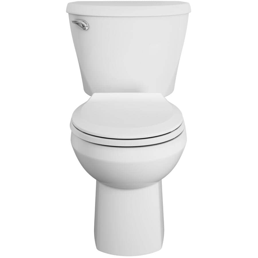 4.8 L Reliant Round Toilet - White, 15"