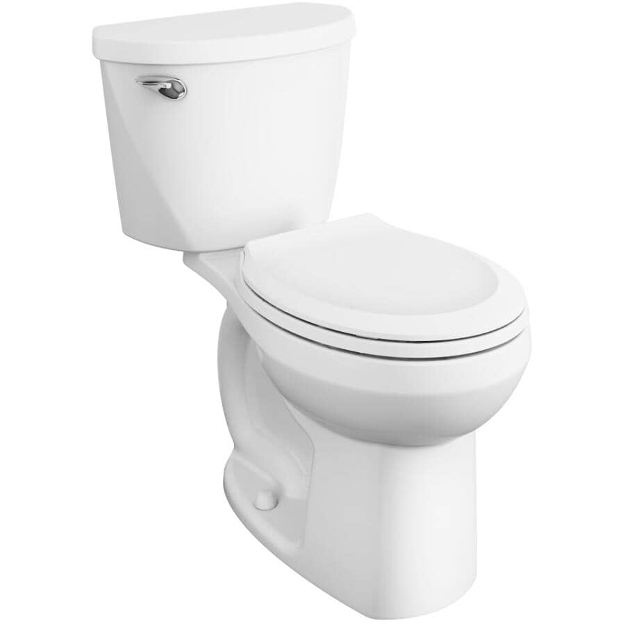 4.8 L Reliant Round Toilet - White, 16.5"