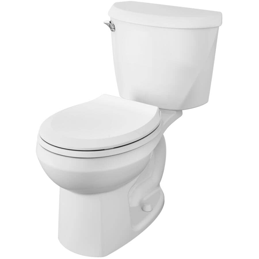 4.8 L Reliant Round Toilet - White, 15"