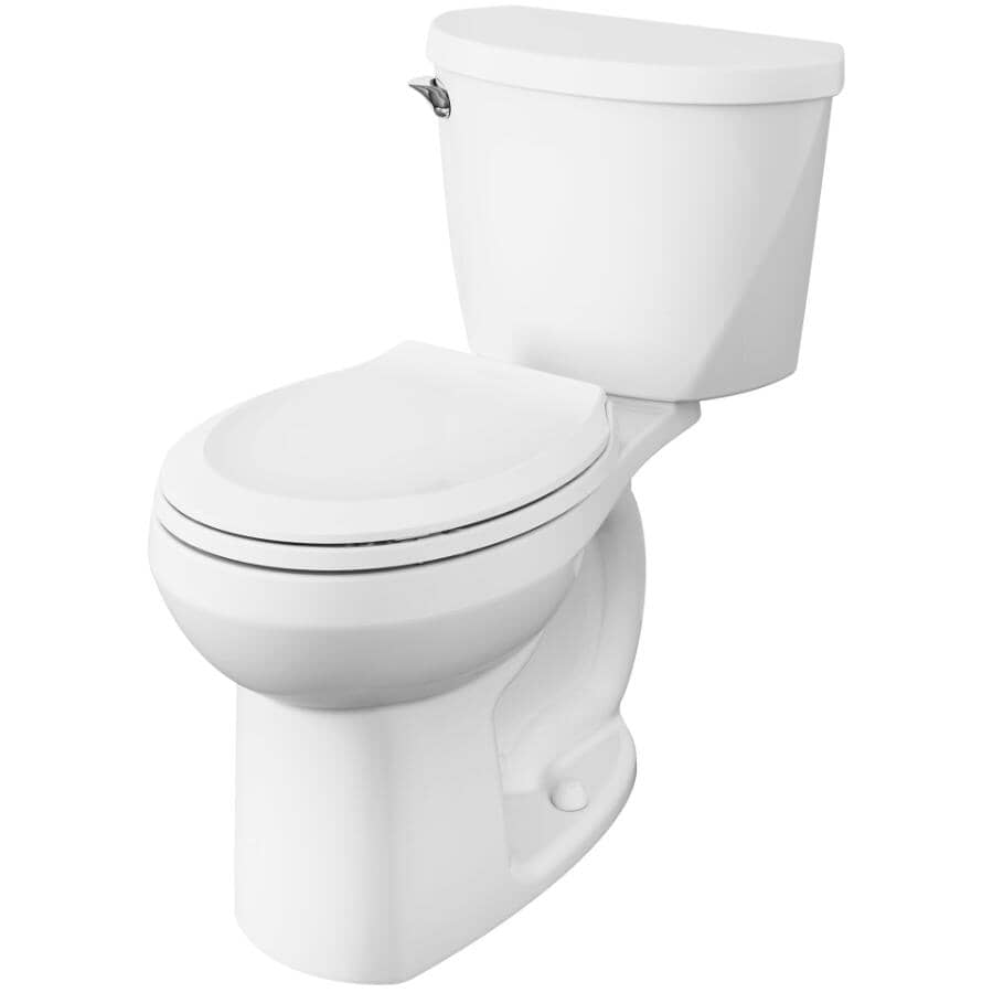 4.8 L Reliant Round Toilet - White, 16.5"
