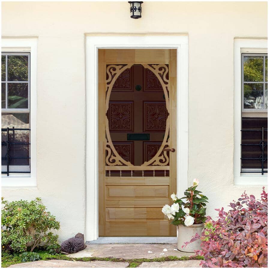 34" x 82" Ambleside II Pine Screen Door