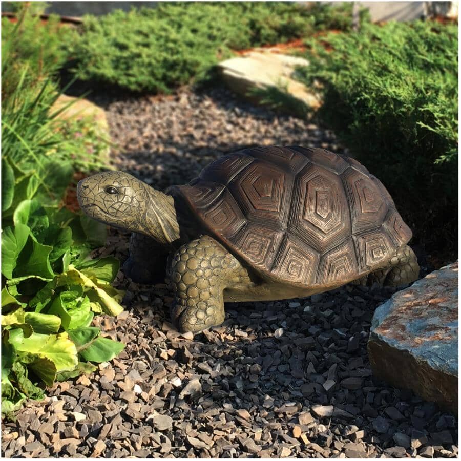 21" Large Tortoise Lawn Ornament