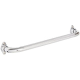 1" x 18" Knurled Grab Bar - Chrome