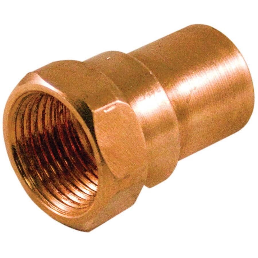 3/4" Copper x 3/4" Female Pure Copper Adapter