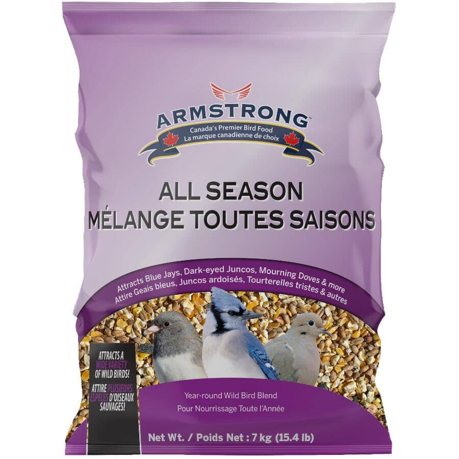 Feather Treat All Season Blend Wild Bird Seed - 7 kg