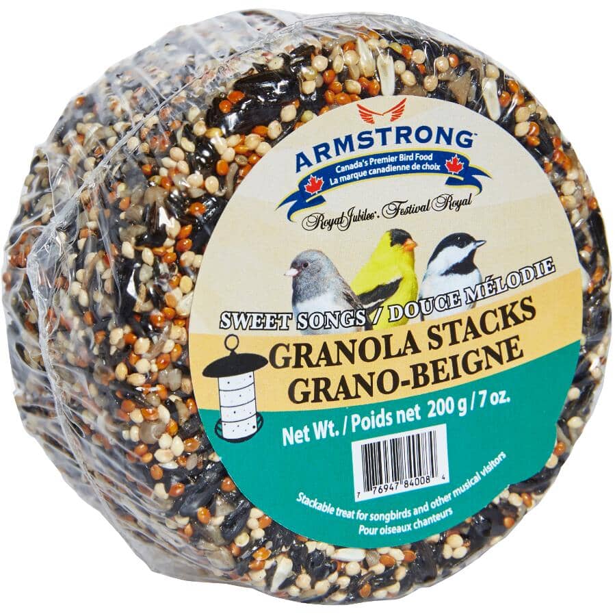 Royal Jubilee Granola Stacks Bird Food - Sweet Songs Blend, 200 g
