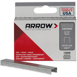 1000 Pack 5/16" Wide-Crown Staples, for #800X Stapler