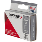 1000 Pack 5/16" Wide-Crown Staples, for #800X Stapler