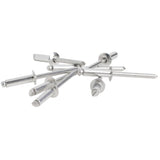 50 Pack 3/16" Long Aluminum Rivets