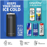 Slim Can Insulated Kuzie - Unicorn, 12 oz