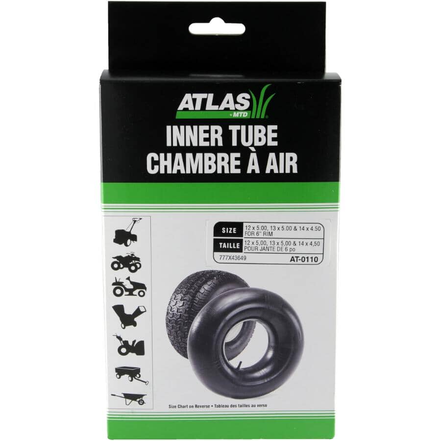 13" x 5.00" Straight Valve Tire Inner Tube