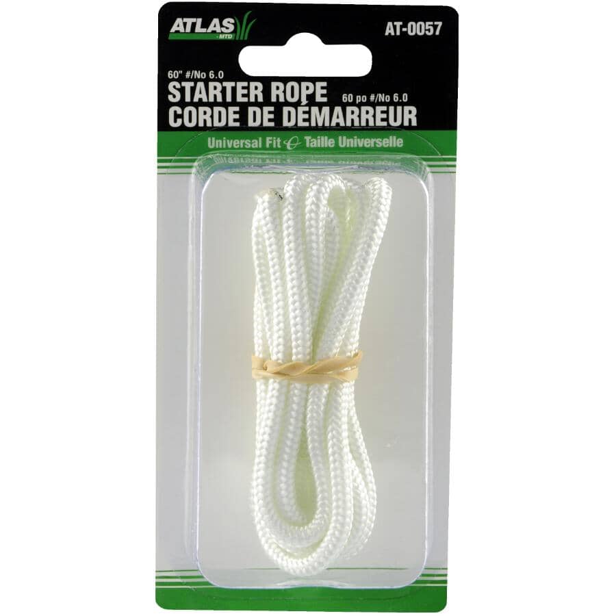 60" Universal Starter Rope - Lawn Mower & Snow Blower