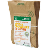 Organic Food Waste Compost Bags - 10 Pack, 5.5 L