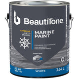 Alkyd Marine Paint - White, 3.64 L