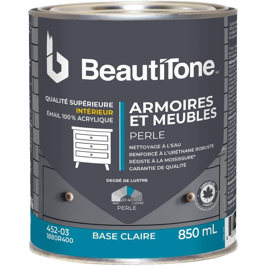 Cabinet & Furniture Interior Acrylic Paint - Clear Base, 850 ml