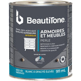 Cabinet & Furniture Interior Acrylic Paint - High Hide White, 911 ml