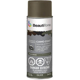 Camo Coat Non-Reflective Spray Paint - Olive Green Camouflage, 340 g