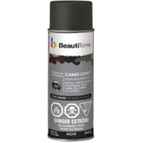 Camo Coat Non-Reflective Spray Paint - Black Camouflage, 340 g