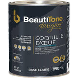 Interior Acrylic Latex Eggshell Paint & Primer - Clear Base, 850 ml