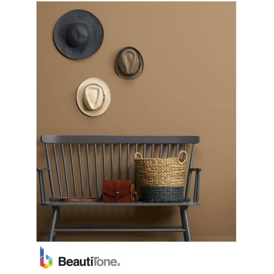 Interior Acrylic Latex Eggshell Paint & Primer - High Hide White, 911 ml