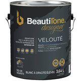 Interior Acrylic Latex Velvet Paint & Primer - High Hide White, 3.64 L