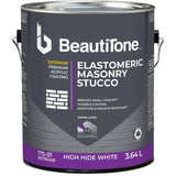 Elastomeric Masonry & Stucco Acrylic Base Paint - High Hide White, 3.64 L