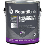 Elastomeric Masonry & Stucco Acrylic Base Paint - High Hide White, 3.64 L