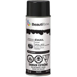 Enamel Interior / Exterior Spray Paint - Satin Black, 340 g