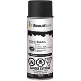 Enamel Interior / Exterior Spray Paint - Flat Black, 340 g