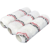 Fabric Microfibre Roller Covers - 240 mm x 15 mm, 3 Pack