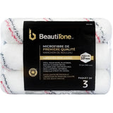 Fabric Microfibre Roller Covers - 240 mm x 10 mm, 3 Pack