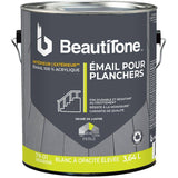 Interior / Exterior Acrylic Latex Pearl Floor Paint - High Hide White, 3.64 L