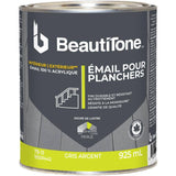 Interior / Exterior Acrylic Latex Pearl Floor Paint - Silver Grey, 925 ml