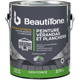Interior / Exterior Modified Alkyd Porch & Floor Paint - Dark Grey, 3.7 L