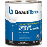 Latex Ceiling Paint - Flat White, 911 ml