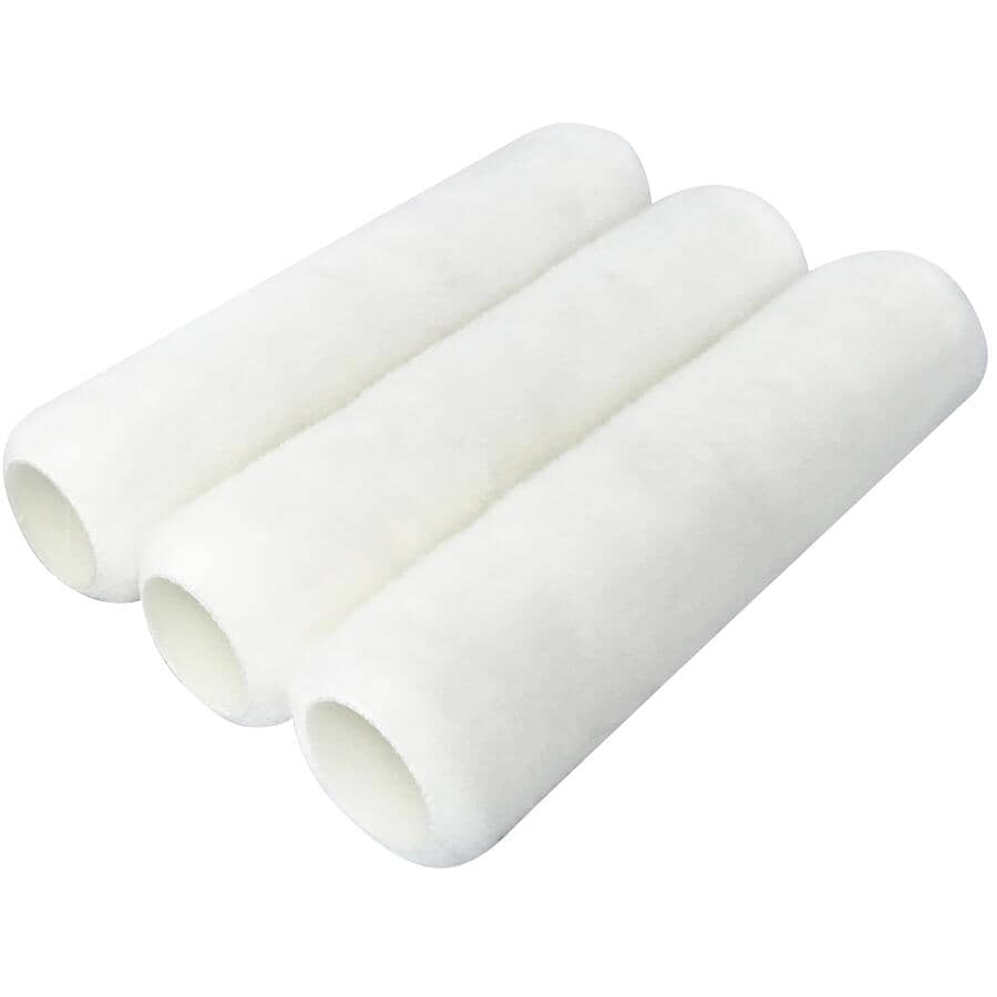 Lint Free Paint Roller Covers - 240 mm x 10 mm, 3 Pack