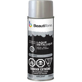 Metallic Lacquer Spray Paint - Gloss Silver, 340 g