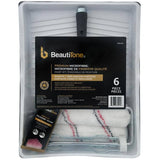 Microfiber Paint Roller Kit - 9.5"/240 mm x 10 mm, 6 Pieces