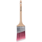 Nylyn Technology Angular Sash Paint Premium Brush - with Rat Tail Handle, 2.5" / 63 mm
