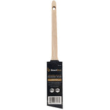Nylyn Technology Angular Sash Paint Premium Brush - with Rat Tail Handle, 1.5" / 38 mm