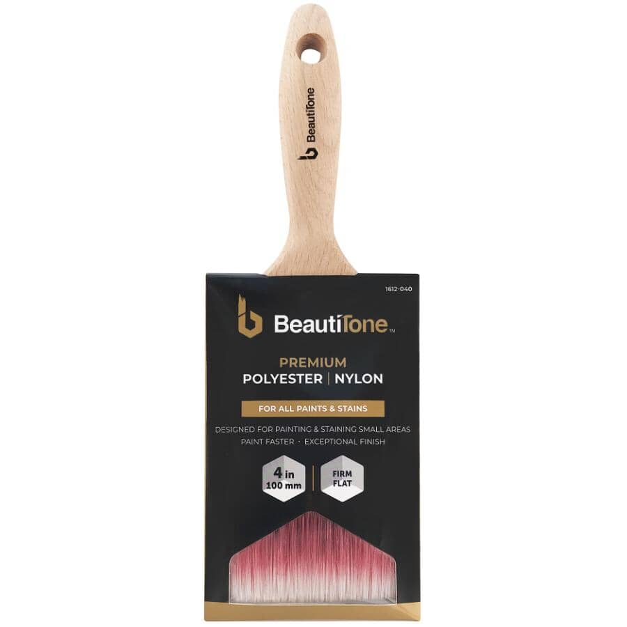 Nylyn Technology Flat Paint Premium Brush - 4" / 100 mm