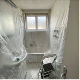 Plastic Drop Sheet - Heavy Weight, 8' x 12'