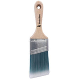 Polyester / Nylon Blend Angular Paint Brush - with Short Handle, 2" / 50 mm