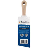 Polyester / Nylon Blend Angular Paint Brush - with Short Handle, 2" / 50 mm